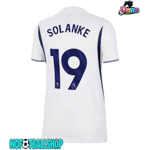 Tottenham Hotspur Dominic Solanke #19 Hjemmedrakt Dame 2026-27 Kortermet Tottenham Hotspur Dominic Solanke #19 Hjemmedrakt Dame 2026-27 Kortermet