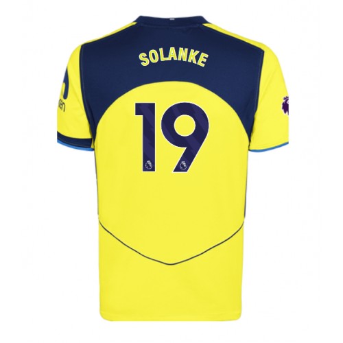 Tottenham Hotspur Dominic Solanke #19 Tredjedrakt 2025-26 Kortermet Tottenham Hotspur Dominic Solanke #19 Tredjedrakt 2025-26 Kortermet