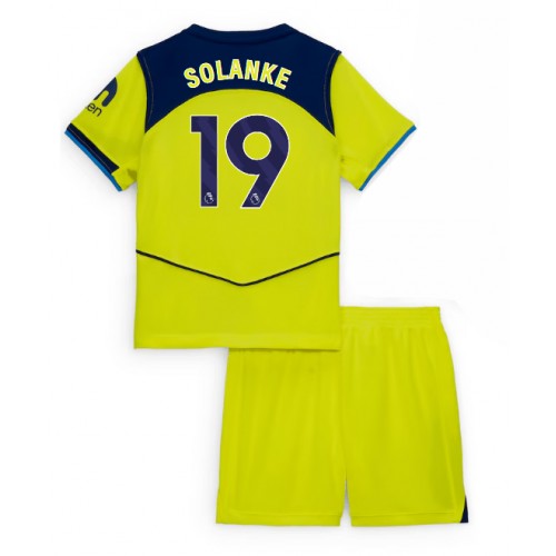 Tottenham Hotspur Dominic Solanke #19 Tredjedraktsett Barn 2025-26 Kortermet (+ Korte bukser) Tottenham Hotspur Dominic Solanke #19 Tredjedraktsett Barn 2025-26 Kortermet (+ Korte bukser)