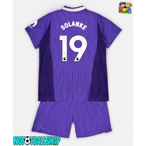 Tottenham Hotspur Dominic Solanke #19 Tredjedraktsett Barn 2026-27 Kortermet (+ Korte bukser) Tottenham Hotspur Dominic Solanke #19 Tredjedraktsett Barn 2026-27 Kortermet (+ Korte bukser)