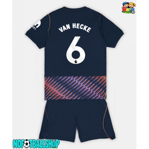 Tottenham Hotspur Jan Paul van Hecke #6 Bortedraktsett Barn 2026-27 Kortermet (+ Korte bukser) Tottenham Hotspur Jan Paul van Hecke #6 Bortedraktsett Barn 2026-27 Kortermet (+ Korte bukser)
