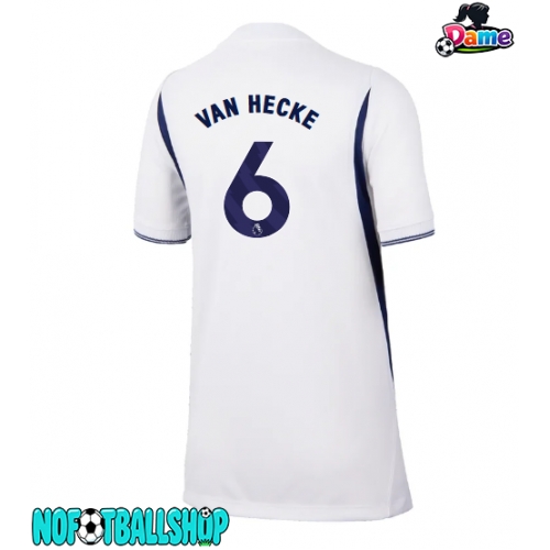 Tottenham Hotspur Jan Paul van Hecke #6 Hjemmedrakt Dame 2026-27 Kortermet Tottenham Hotspur Jan Paul van Hecke #6 Hjemmedrakt Dame 2026-27 Kortermet
