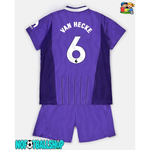 Tottenham Hotspur Jan Paul van Hecke #6 Tredjedraktsett Barn 2026-27 Kortermet (+ Korte bukser) Tottenham Hotspur Jan Paul van Hecke #6 Tredjedraktsett Barn 2026-27 Kortermet (+ Korte bukser)
