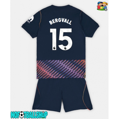Tottenham Hotspur Lucas Bergvall #15 Bortedraktsett Barn 2026-27 Kortermet (+ Korte bukser) Tottenham Hotspur Lucas Bergvall #15 Bortedraktsett Barn 2026-27 Kortermet (+ Korte bukser)