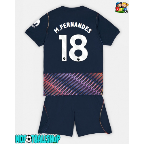 Tottenham Hotspur Mateus Fernandes #18 Bortedraktsett Barn 2026-27 Kortermet (+ Korte bukser) Tottenham Hotspur Mateus Fernandes #18 Bortedraktsett Barn 2026-27 Kortermet (+ Korte bukser)