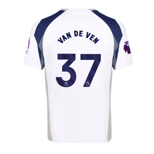 Tottenham Hotspur Micky van de Ven #37 Hjemmedrakt 2025-26 Kortermet Tottenham Hotspur Micky van de Ven #37 Hjemmedrakt 2025-26 Kortermet