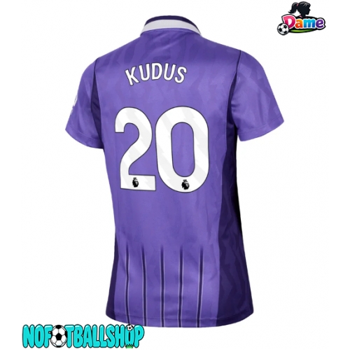 Tottenham Hotspur Mohammed Kudus #20 Tredjedrakt Dame 2026-27 Kortermet Tottenham Hotspur Mohammed Kudus #20 Tredjedrakt Dame 2026-27 Kortermet
