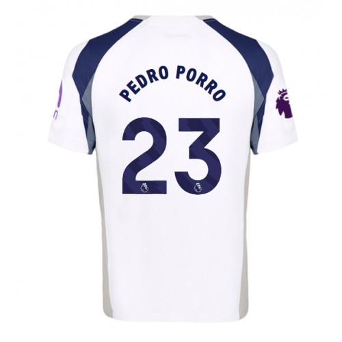 Tottenham Hotspur Pedro Porro #23 Hjemmedrakt 2025-26 Kortermet Tottenham Hotspur Pedro Porro #23 Hjemmedrakt 2025-26 Kortermet
