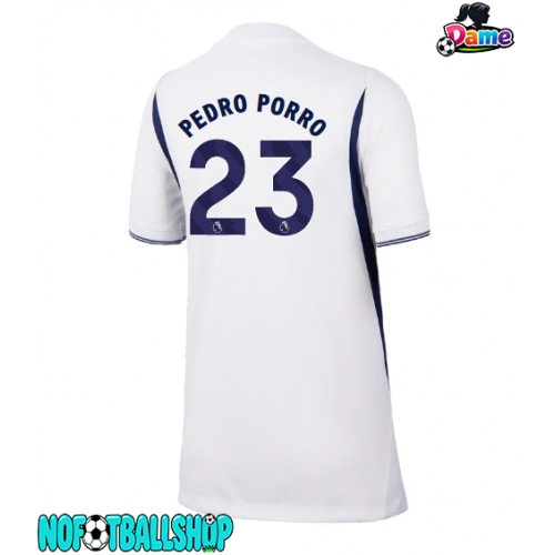Tottenham Hotspur Pedro Porro #23 Hjemmedrakt Dame 2026-27 Kortermet Tottenham Hotspur Pedro Porro #23 Hjemmedrakt Dame 2026-27 Kortermet