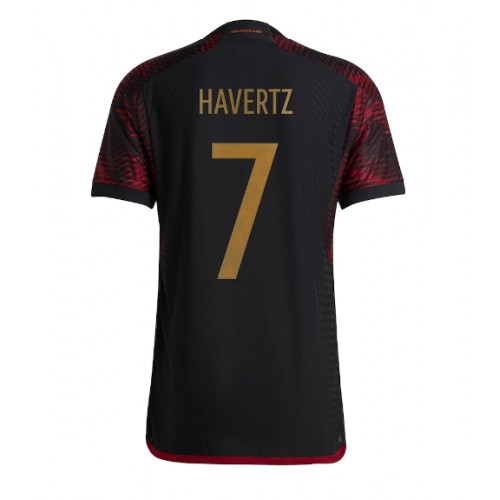 Tyskland Kai Havertz #7 Borte Drakt VM 2022 Kortermet