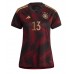 Tyskland Thomas Muller #13 Borte Drakt Dame VM 2022 Kortermet