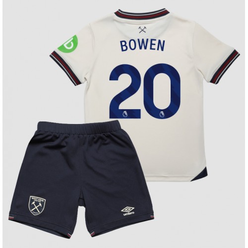 West Ham United Jarrod Bowen #20 Bortedraktsett Barn 2025-26 Kortermet (+ Korte bukser) West Ham United Jarrod Bowen #20 Bortedraktsett Barn 2025-26 Kortermet (+ Korte bukser)