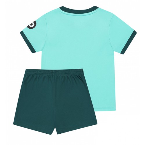 Wolves Bortedraktsett Barn 2025-26 Kortermet (+ Korte bukser) Wolves Bortedraktsett Barn 2025-26 Kortermet (+ Korte bukser)