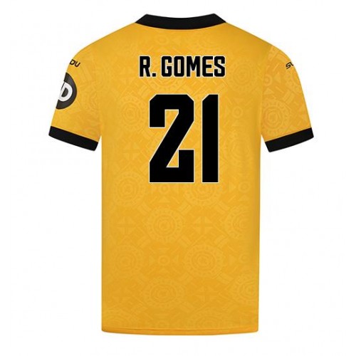 Wolves Rodrigo Gomes #21 Hjemmedrakt 2025-26 Kortermet Wolves Rodrigo Gomes #21 Hjemmedrakt 2025-26 Kortermet