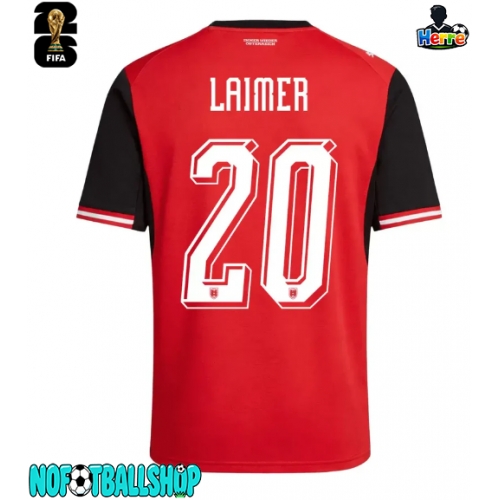 Østerrike Konrad Laimer #20 Hjemmedrakt VM 2026 Kortermet Østerrike Konrad Laimer #20 Hjemmedrakt VM 2026 Kortermet